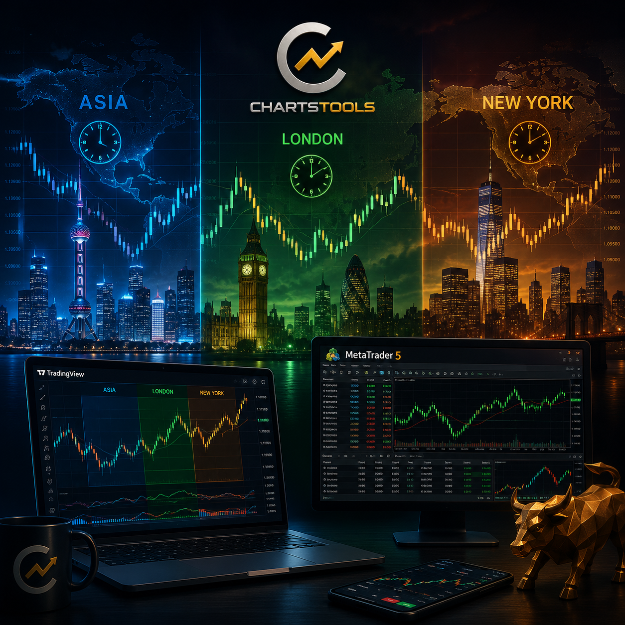 Ciclos de Mercado en TradingView